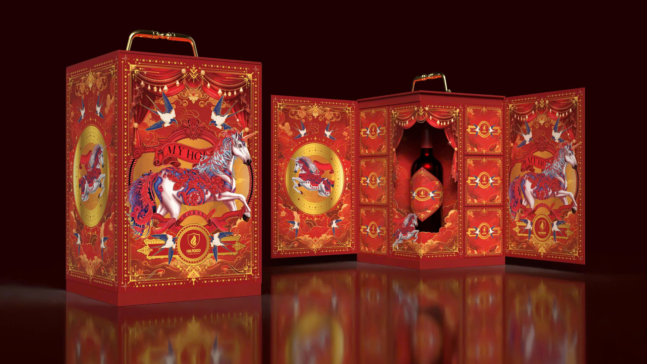 Set Quà Tết Thiên Mã Thượng Đỉnh 3 