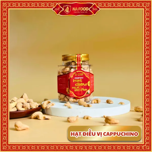 Hạt Điều Tẩm Vị Cappuccino Hafood VN