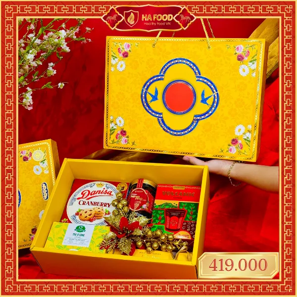 Hoàng Kim Phúc Lộc 2 - Hộp quà tết Hafood 2026