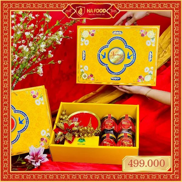 Hoàng Kim Phúc Lộc 3 - Hộp quà tết Hafood 2026