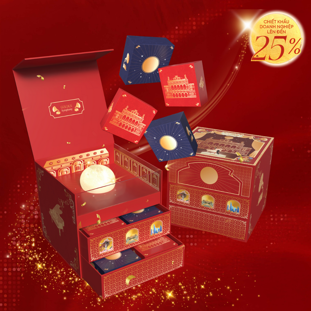 Đêm Diễn Hoàng Kim SET 2 (6 BÁNH + 1 TRÀ)