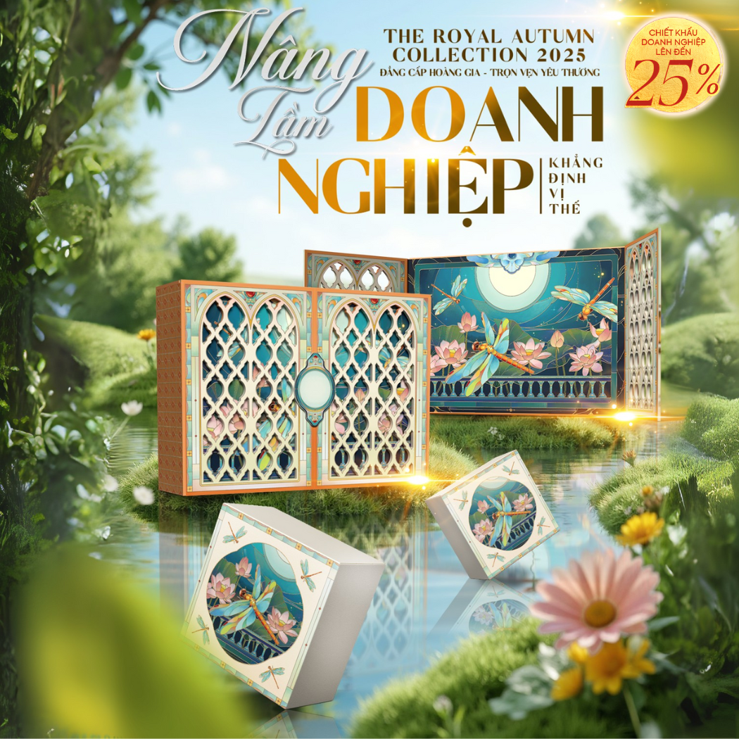 Nguyệt Quang Vương Sắc SET 1 (4 BÁNH + 1 TRÀ)