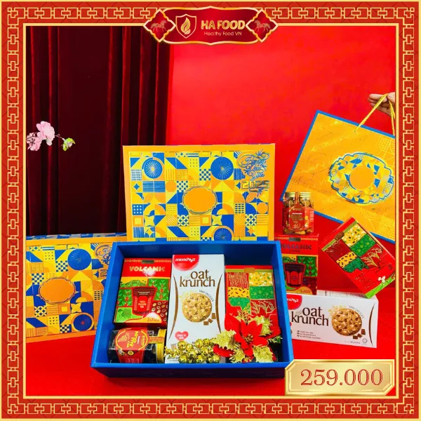 Tài Lộc Vạn Xuân 1 - Hộp Quà Tết Hafood 2026