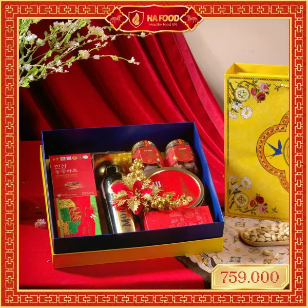 Tết Thịnh Vượng 1 - Hộp quà Tết Hafood 2026