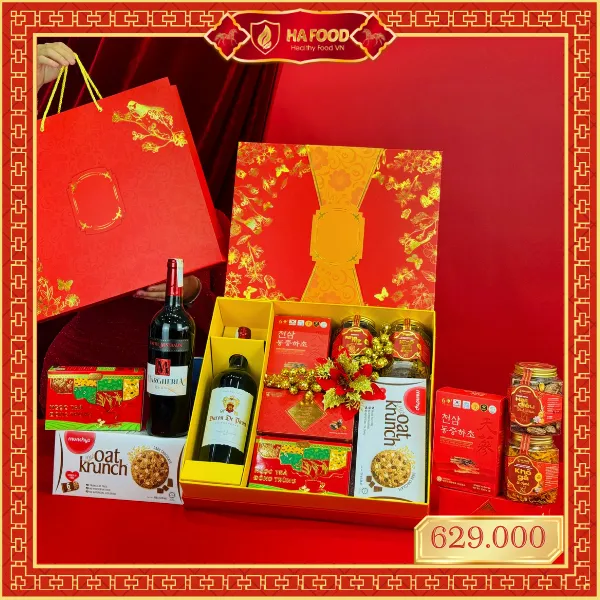 Thịnh Hoa Xuân 3 - Hộp quà tết Hafood 2026