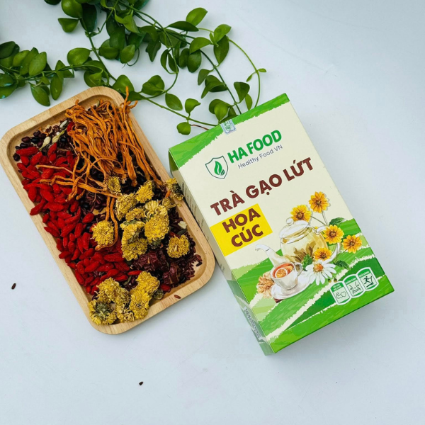 Trà Gạo Lứt Thảo Mộc Hoa Cúc