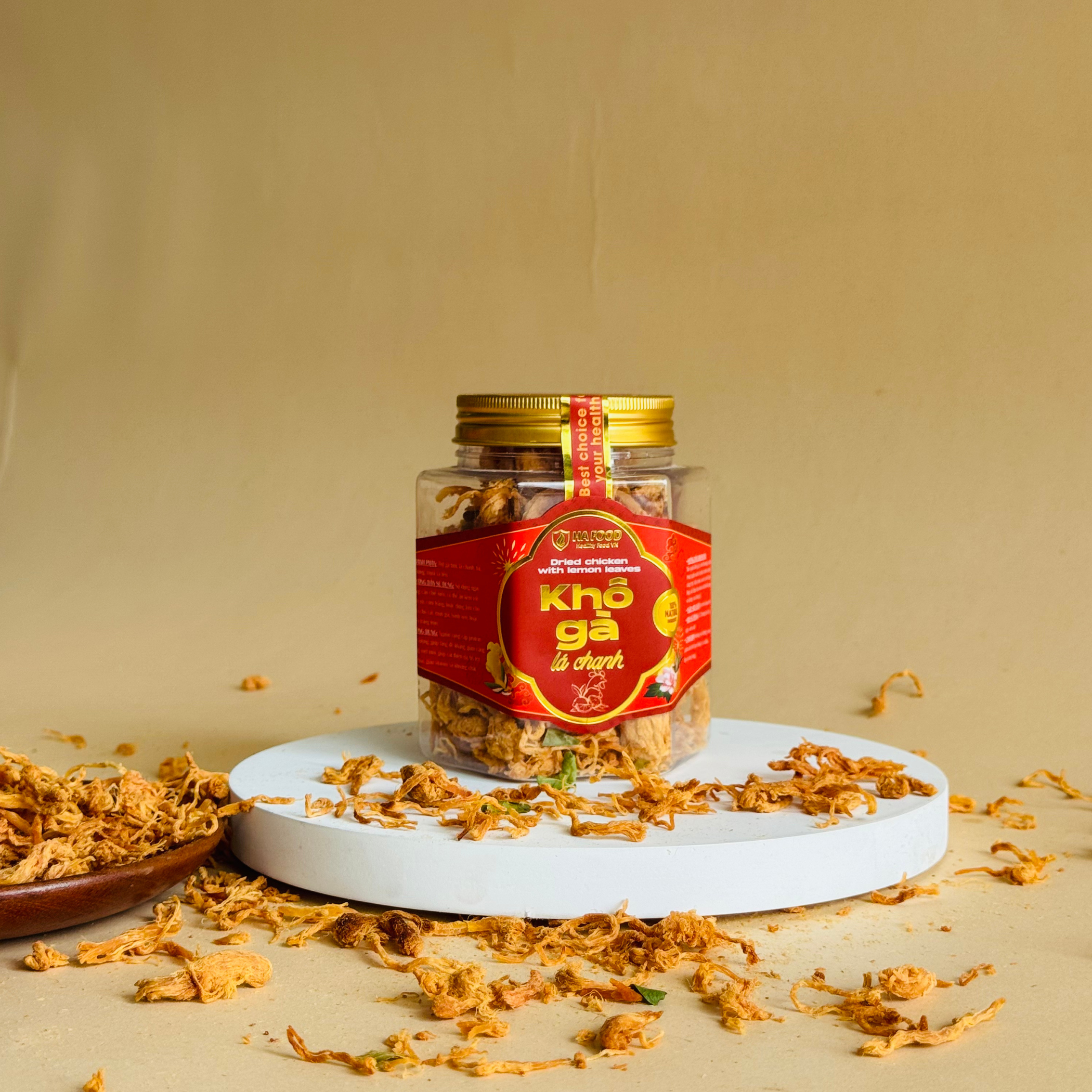 Khô Gà Lá Chanh Thượng Hạng Hafood | Quà Tết Dinh Dưỡng – Hương Vị Tinh Tế