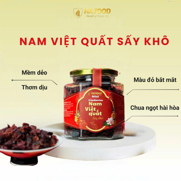 Nam Việt Quất Sấy Khô HaFood VN