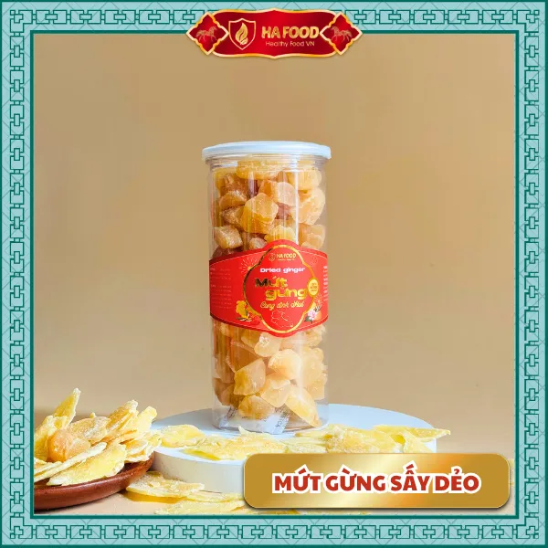 Gừng Hafood Sấy Dẻo