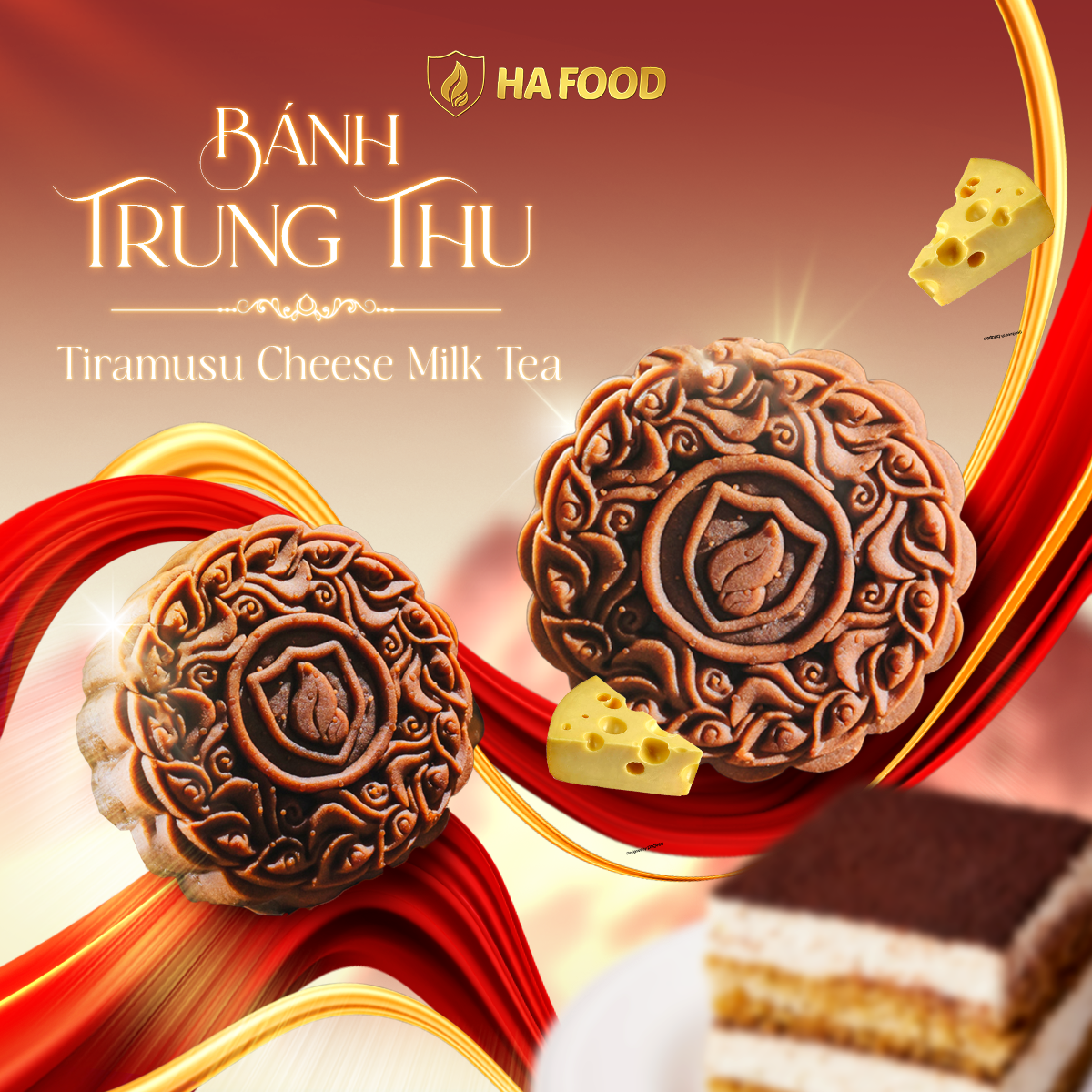 TIRAMISU CHEESE MILK TEA